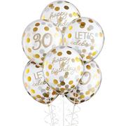 Golden Age 30th Birthday Balloon Bouquet