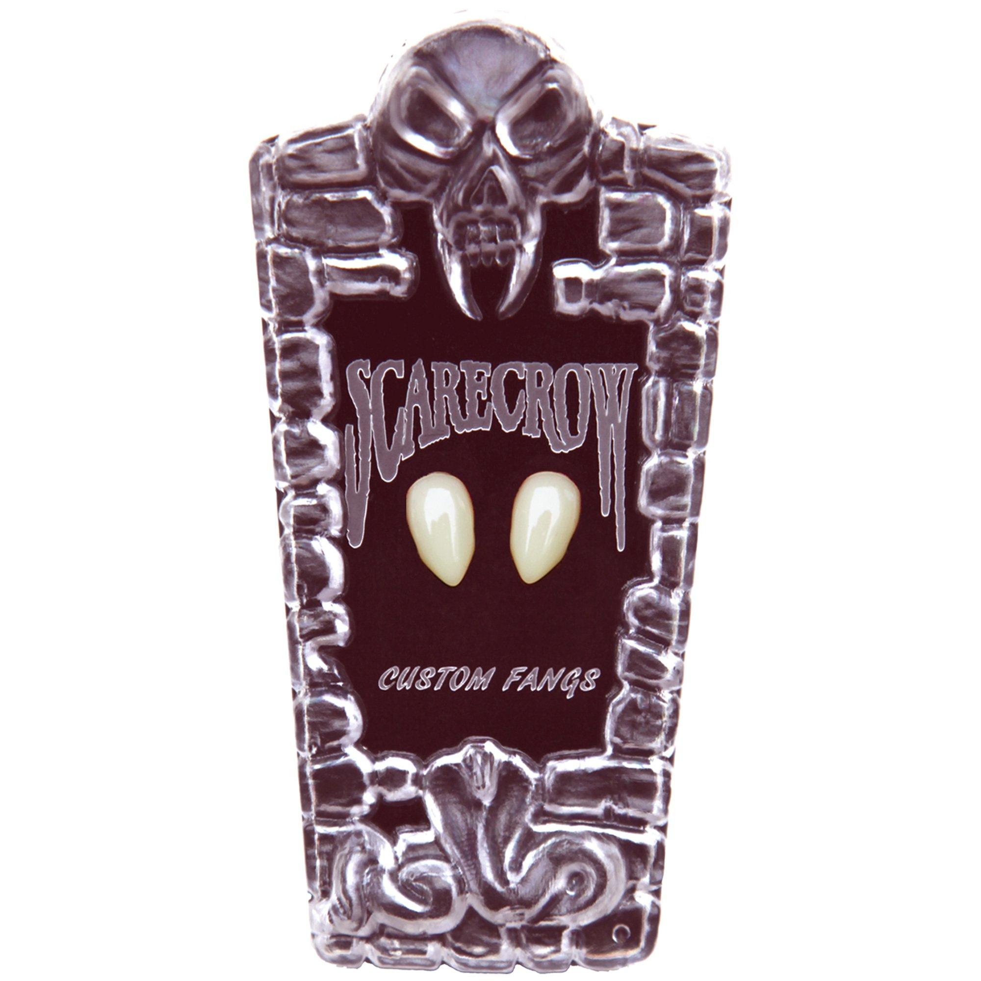 Scarecrow™ Small Deluxe Vampire Fang Set, 14mm, 2pc