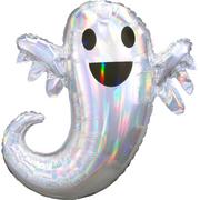 Giant Iridescent Ghost Balloon, 25in