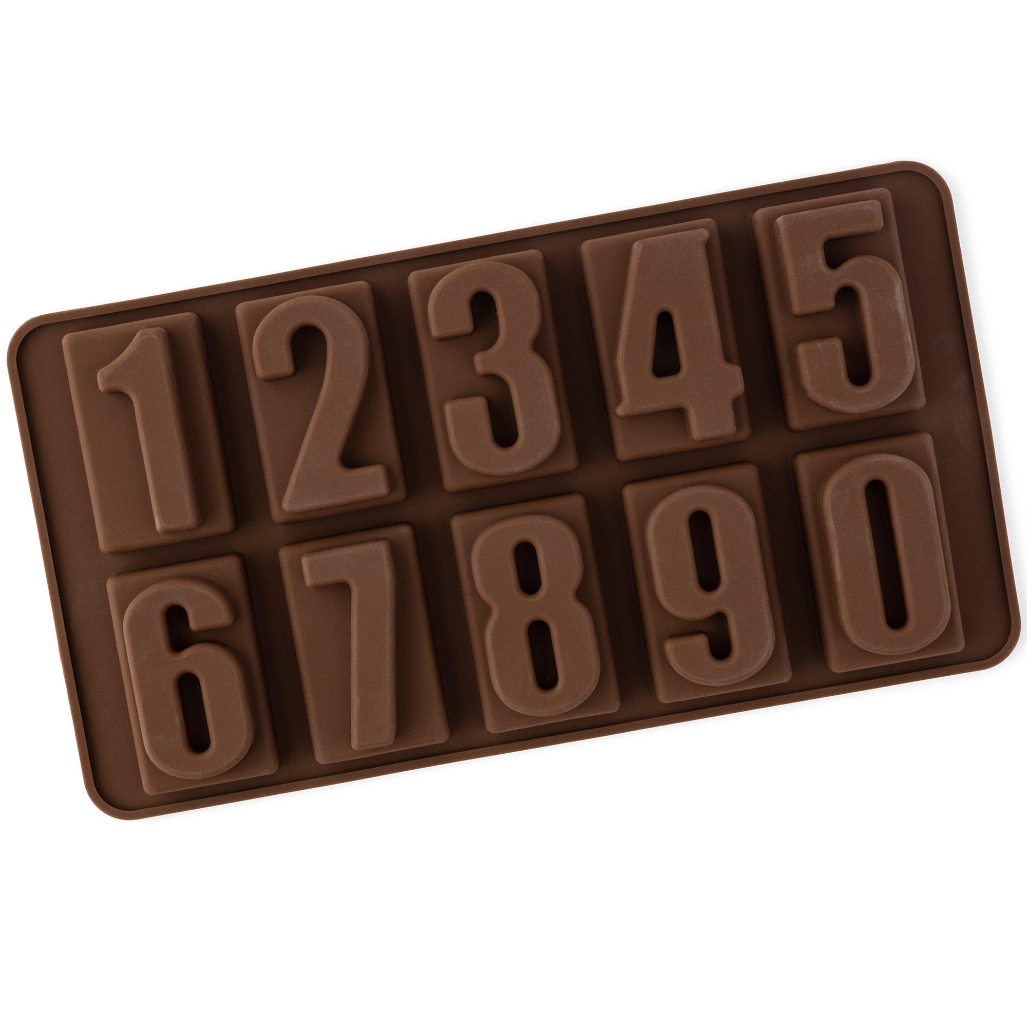 Chocolate Molds Silicone Break-Apart Letters Happy Birthday