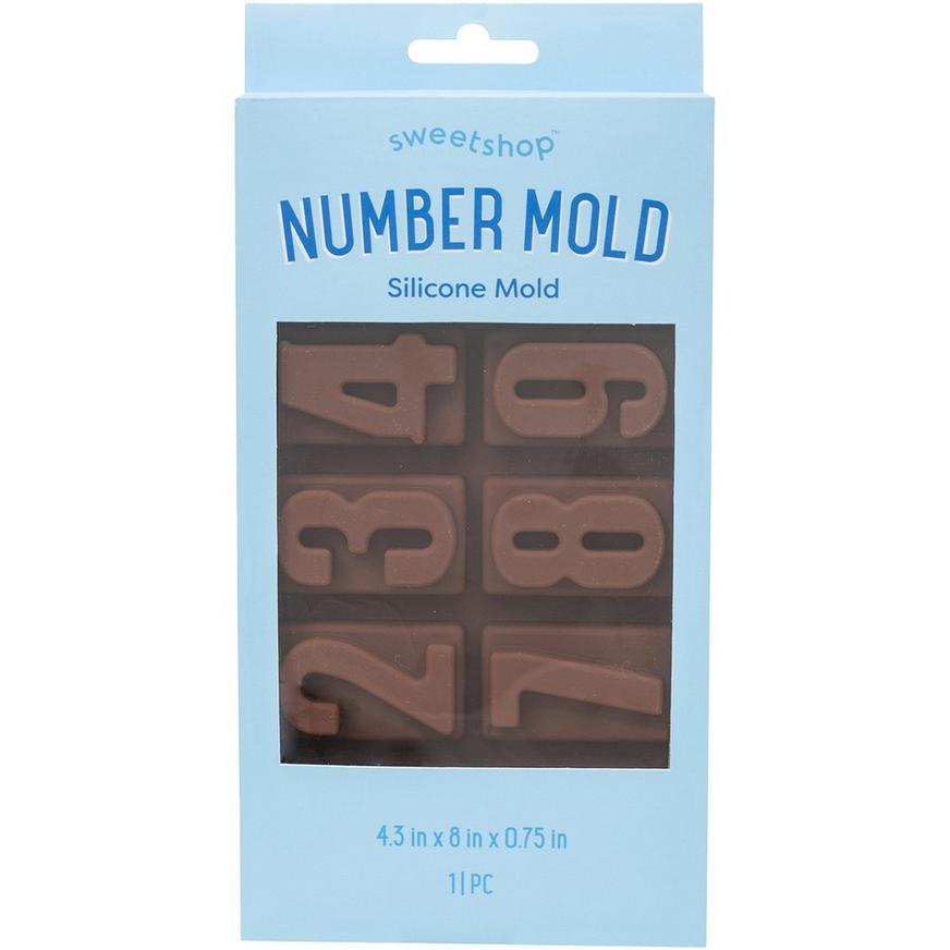 Silicone Number Baking Mold