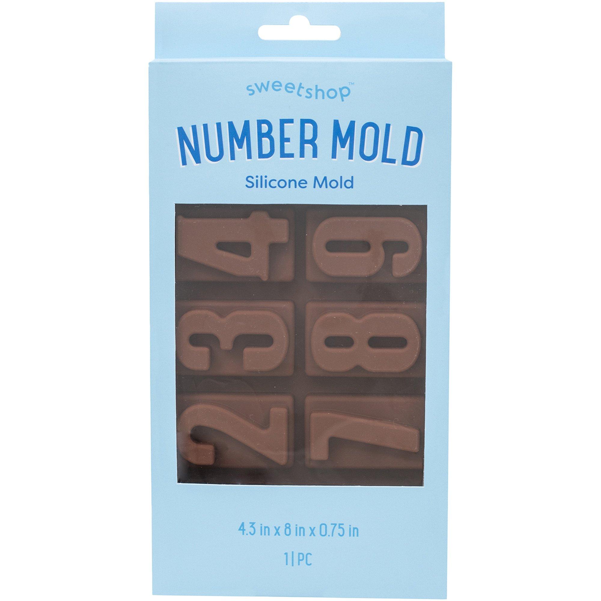 Silicone Number Baking Mold