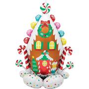 AirLoonz Gingerbread House Foil Balloon, 51in