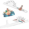 Color Your Own Thanksgiving Turkey Activity Headbands, 8ct