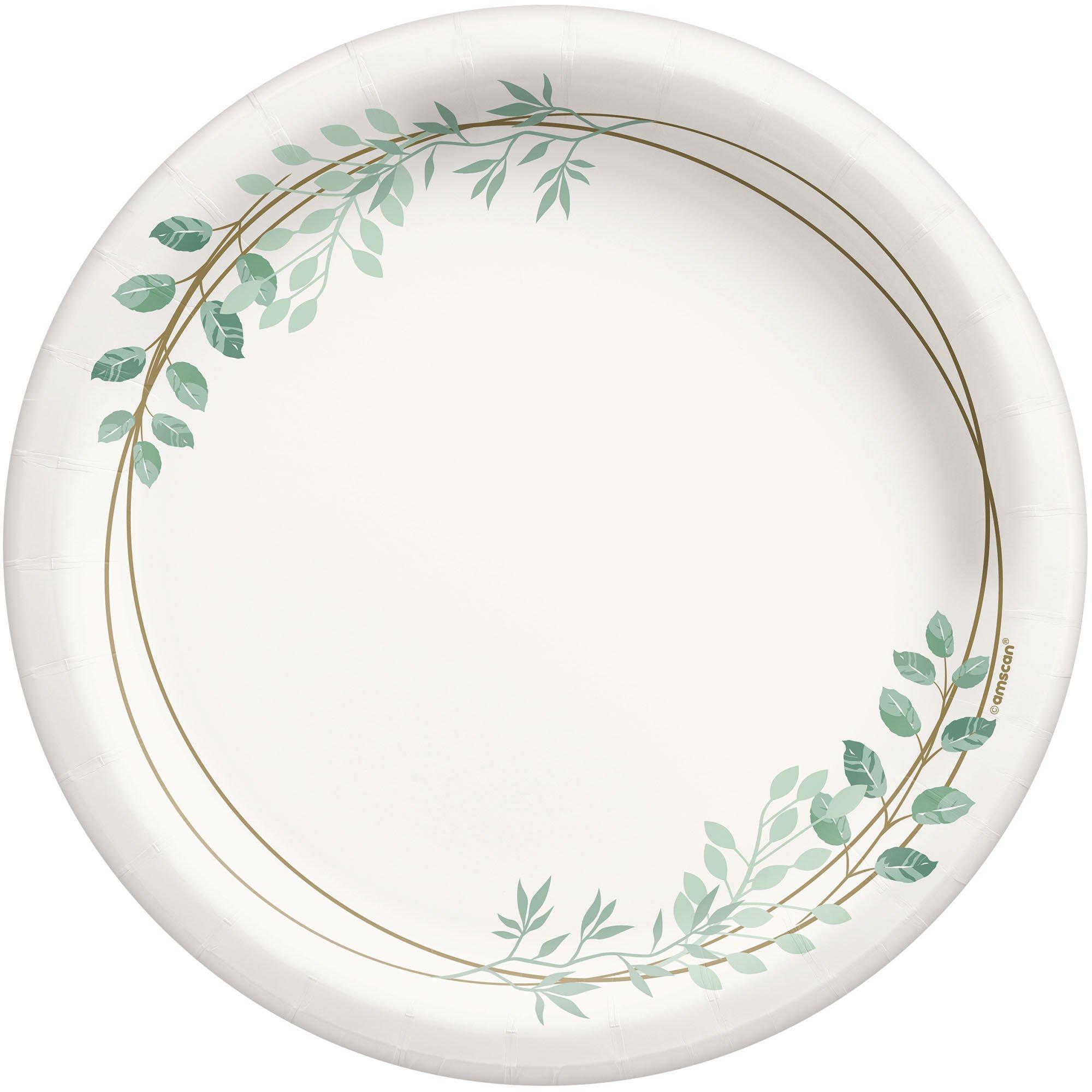 Brunch Paper Dinner Plates – 8 Ct., Party, Party Supplies, 8 Pieces