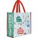 Christmas Chalet Tote Bag, 20in x 16in