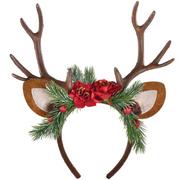 Christmas Woodland Deer Headband