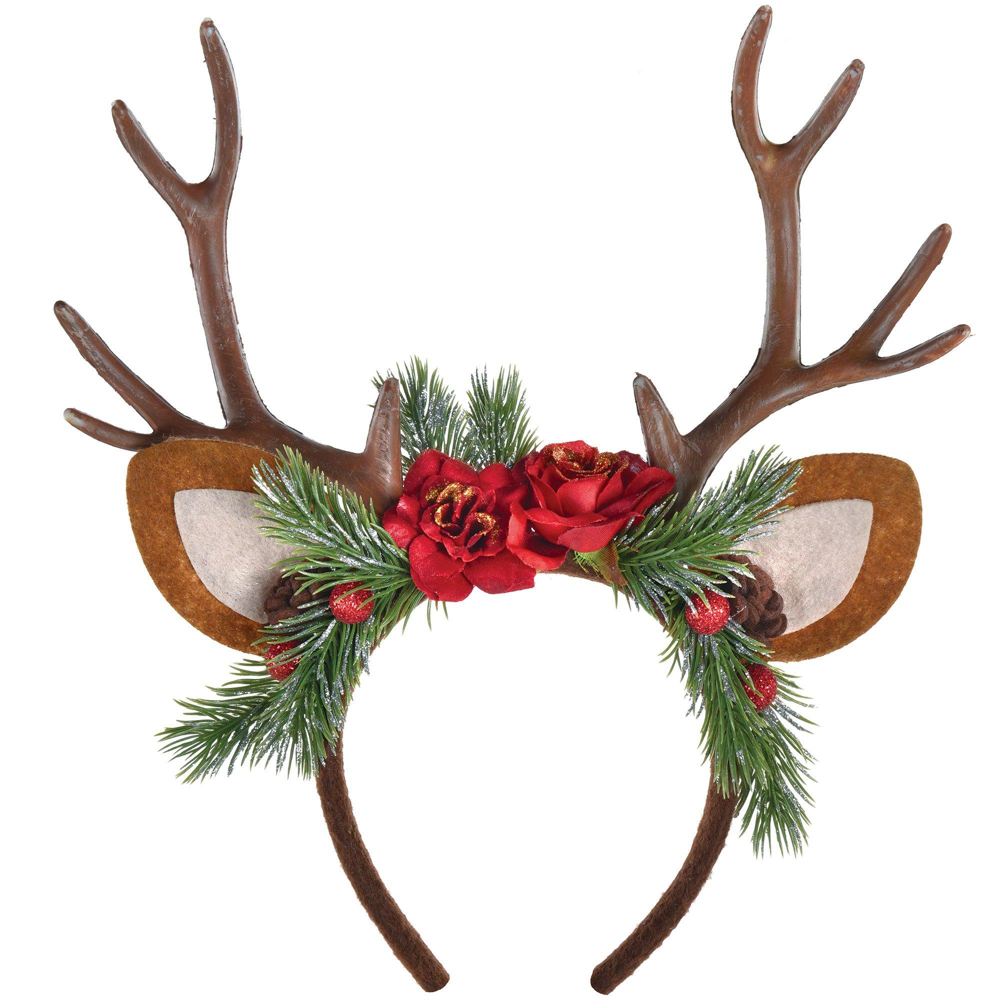Christmas Woodland Deer Headband