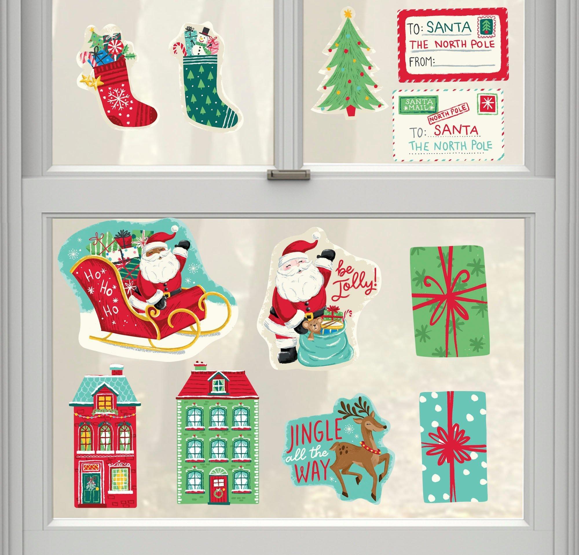 Traditional Christmas Cardstock Cutouts, 30ct
