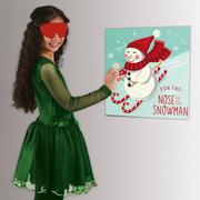 Pin the Nose on the Snowman Game