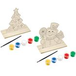 Christmas Sign Painting Craft Kit, 5in x 5.4in