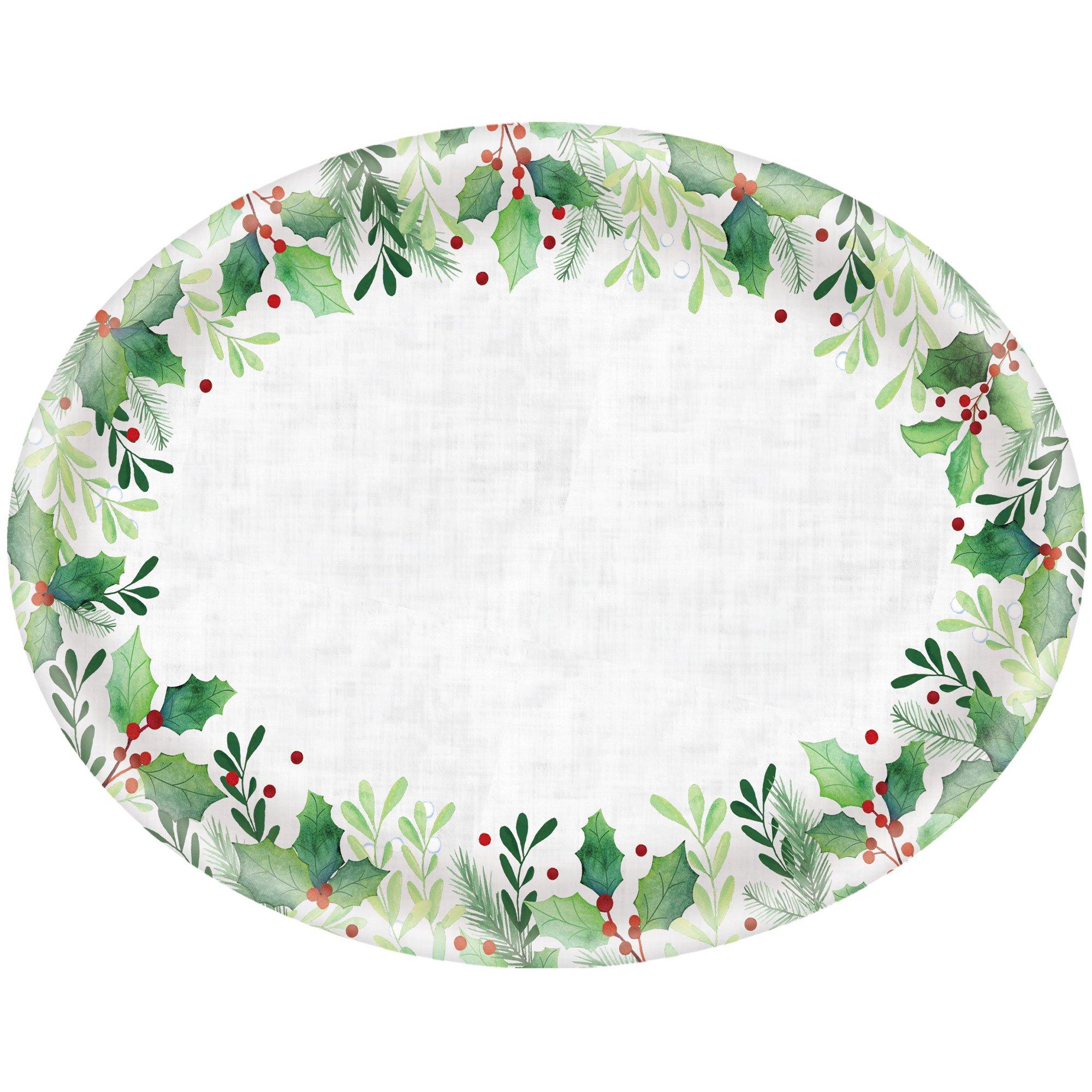 Destination Holiday Festive Florals Melamine Fiesta Dinner Bowl