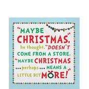 Grinch's Meaning of Christmas Paper Lunch Napkins, 6.5in, 16ct