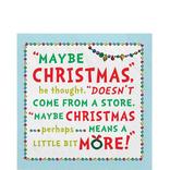Grinch's Meaning of Christmas Paper Lunch Napkins, 6.5in, 16ct
