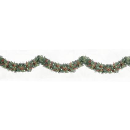 Christmas Bunting Garland Plastic Room Roll, 40ft x 14.25in