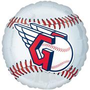 Cleveland Guardians Baseball Foil Balloon, 17in