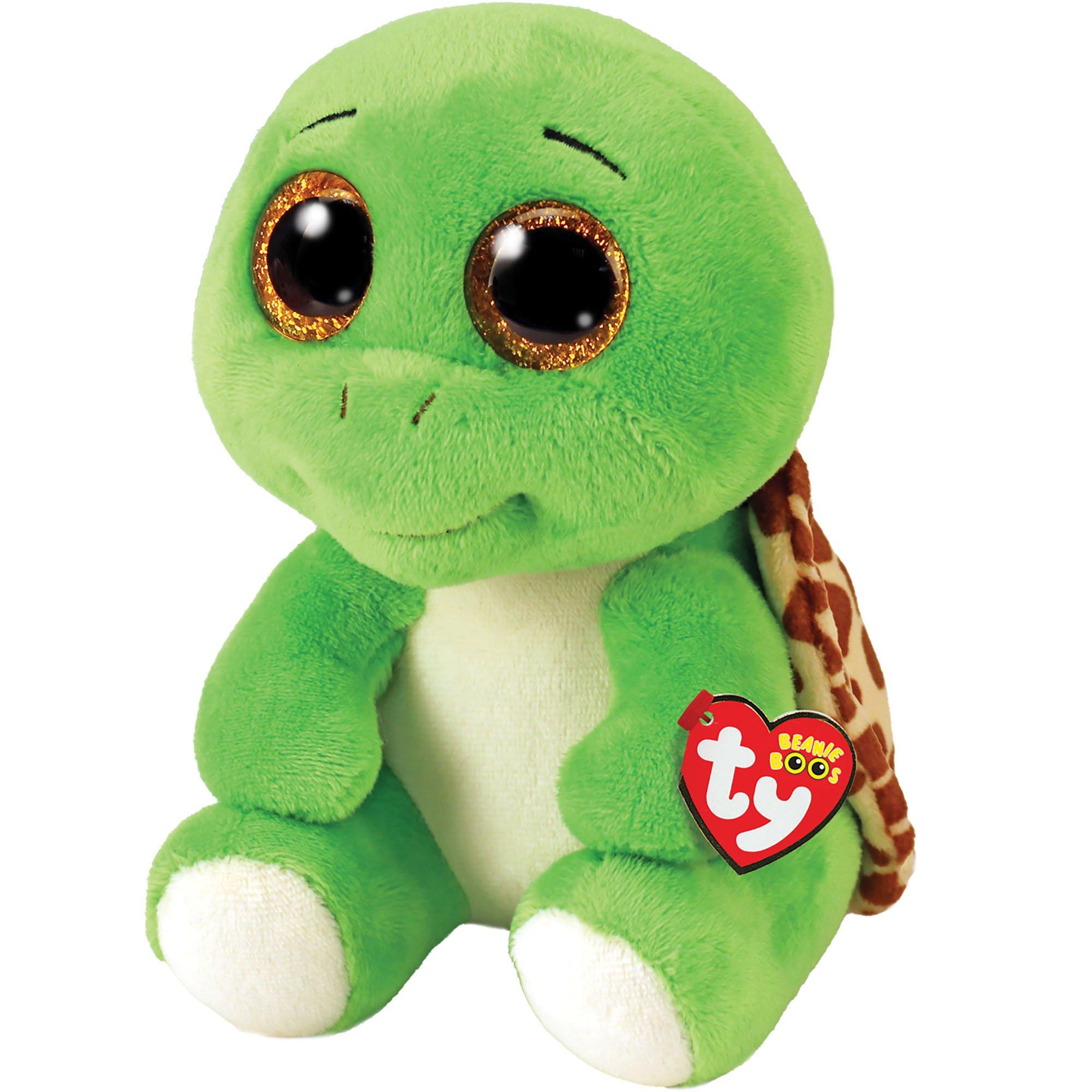 Turbo Green Turtle Plush, 6in - Ty Beanie Boo | Party City