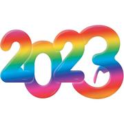 Iridescent Rainbow 2023 Plastic Glasses