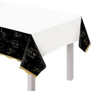 Happy New Year Plastic Table Cover, 54in x 102in - Hello NYE