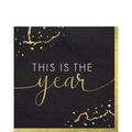 This is the Year Paper Lunch Napkins, 6.5in, 40ct - Hello NYE
