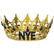 Gold New Year's Eve Jewel Crown