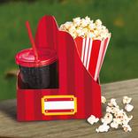 Movie Night Cardstock Snack Trays with Handle & Drink Holder, 10ct