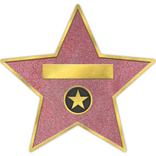 Customizable Hollywood Star Decals, 12in x 11in, 8ct - Awards Night