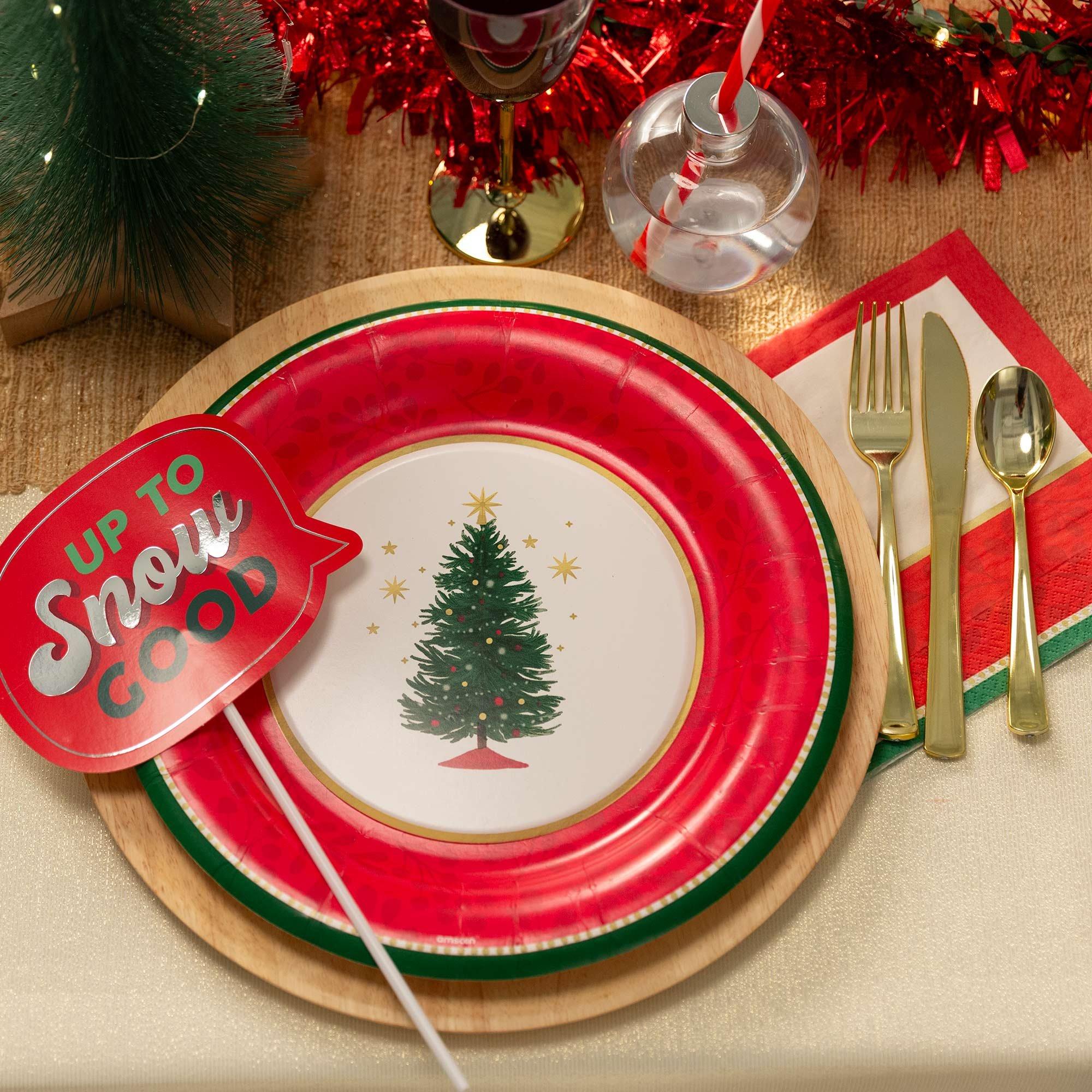 Party city christmas outlet plates