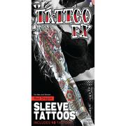 Japanese-Style Red Dragon Temporary Tattoo Sleeve, 3pc