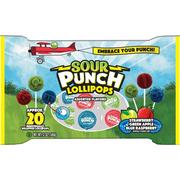 Sour Punch Lollipops, 12oz, 20pc