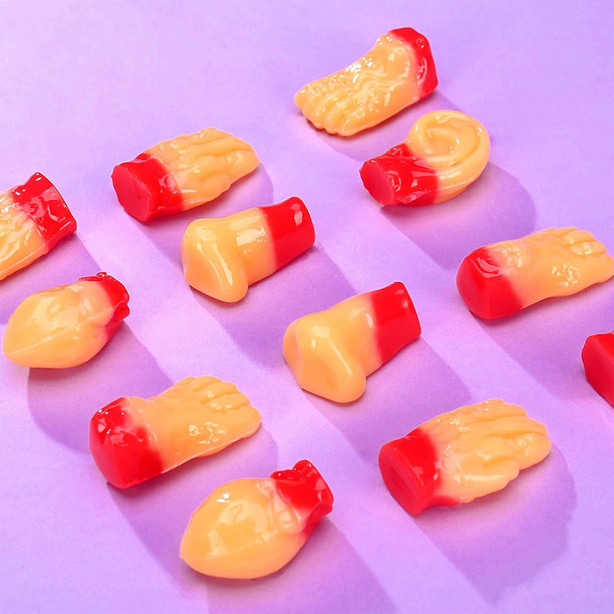 Amos 4D Gummy Body Parts, 9.03oz Halloween Candy Party City