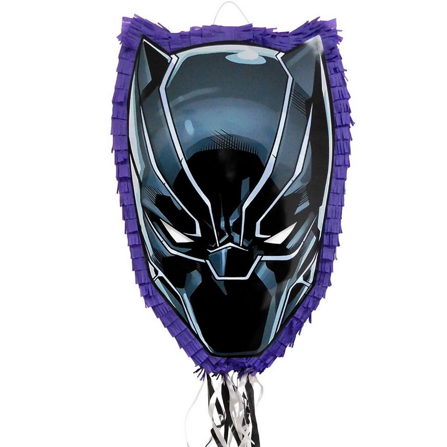Pull String Black Panther Pinata, 15in x 22in, 2lb - Marvel | Party City