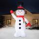 Light-Up Giant Snowman Inflatable Yard Decoration, 20ft