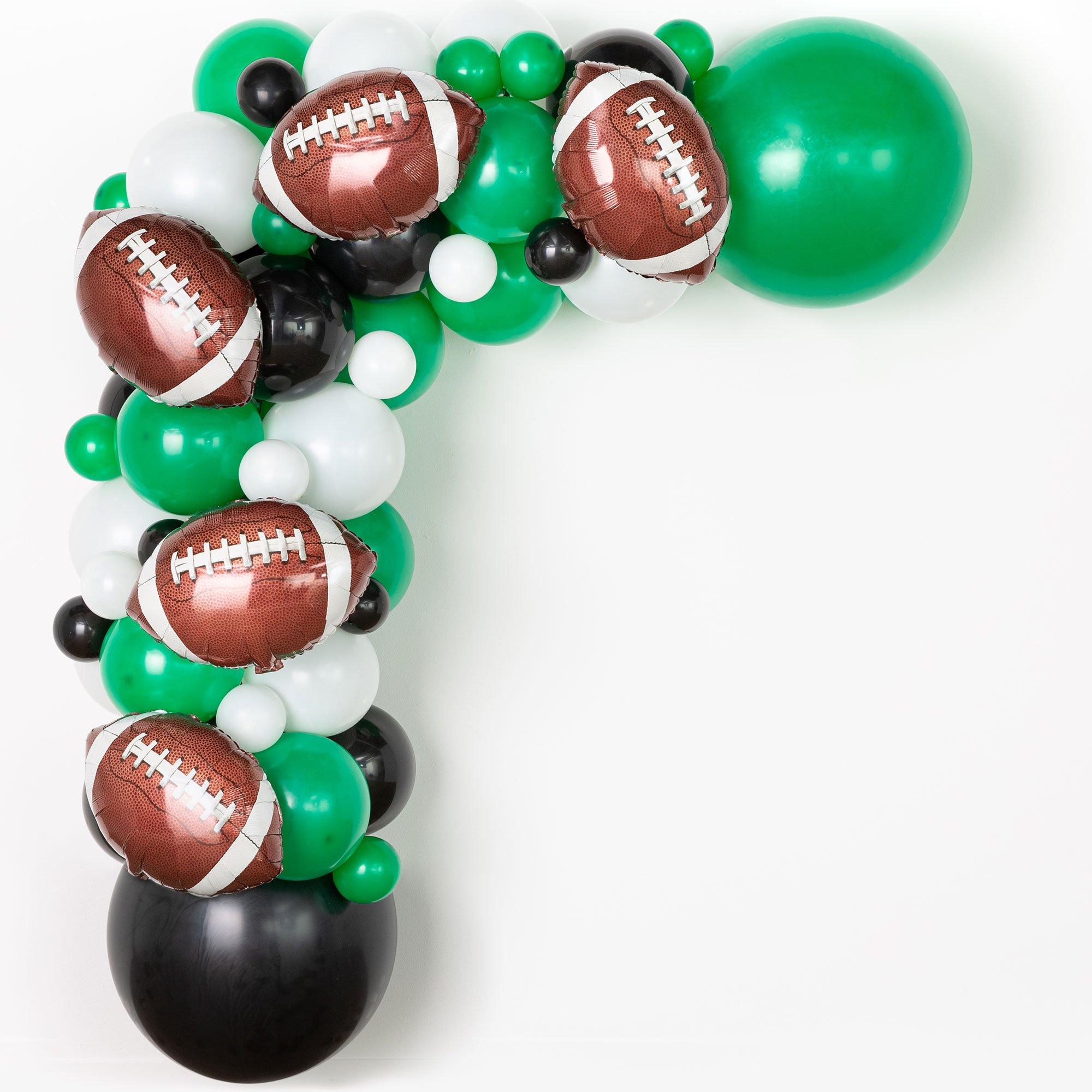 Air-Filled Football Balloon Garland Kit