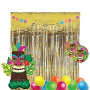 Tropical Tiki Balloon Backdrop Kit