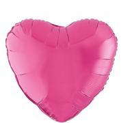Bi Pride Hearts Foil Balloon Bouquet, 12pc