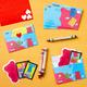 Gummy Bear Valentine's Day Exchange Cards with Jumbo Stickers, 16ct