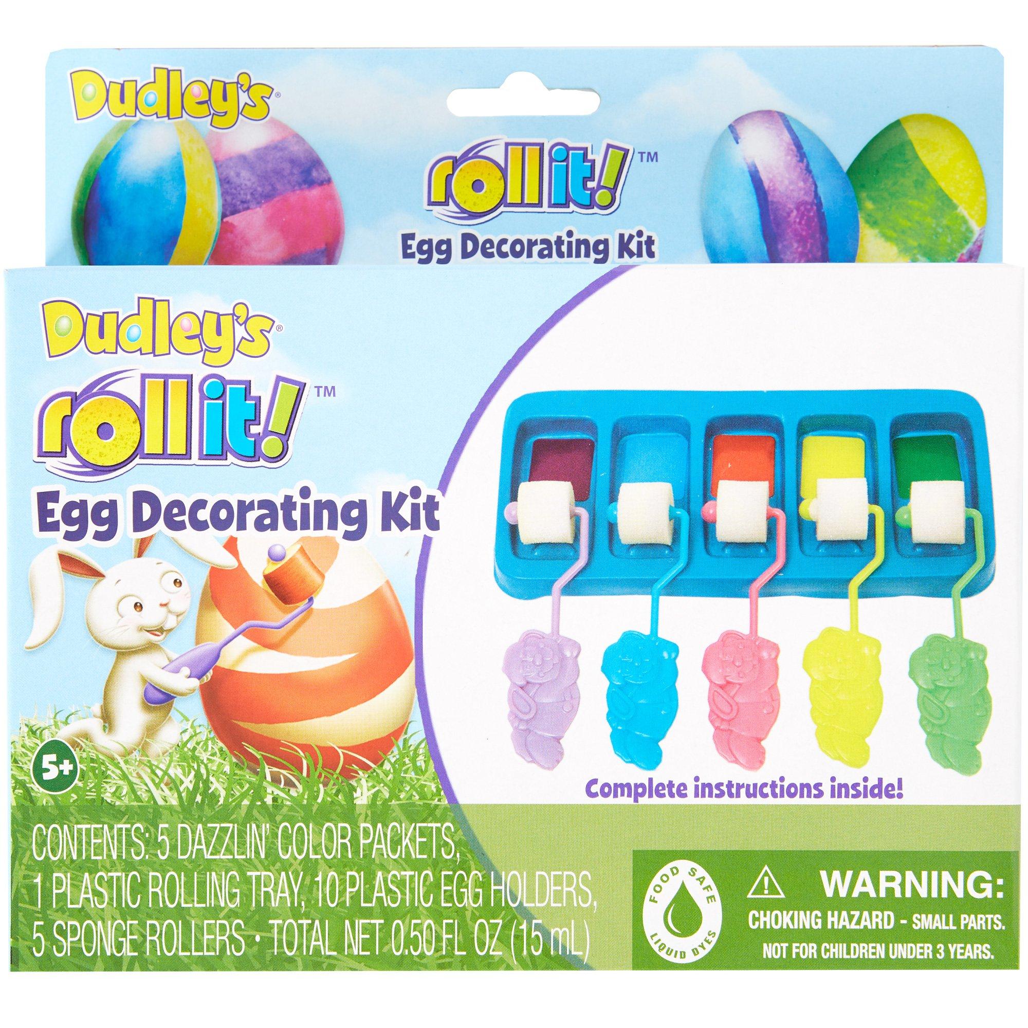 Dudley\'s® Roll It! Easter Egg Decorating Kit | Party City