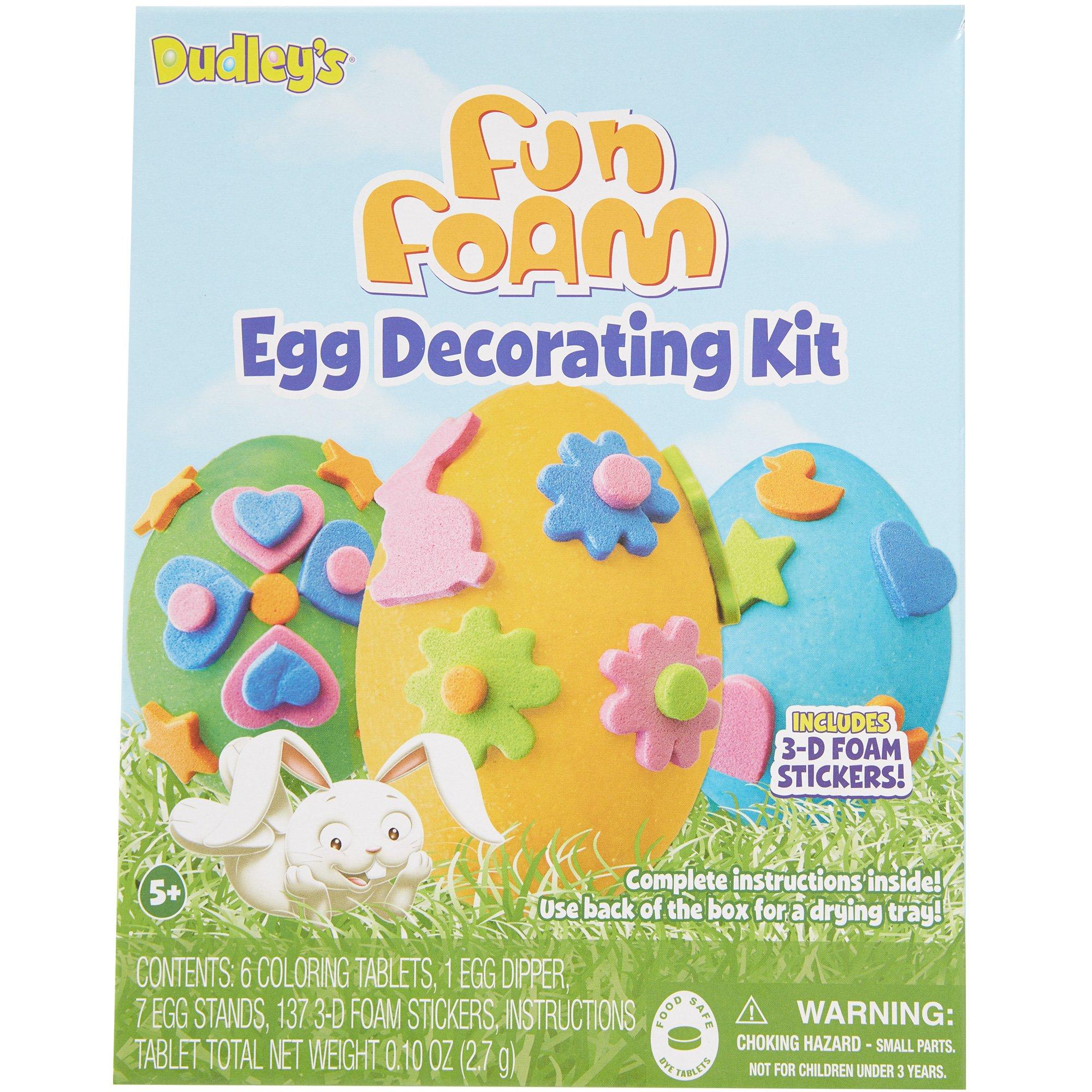 Dudley's® Fun Foam Egg Decorating Kit Party City