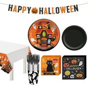 Spooky Friends Halloween Tableware Kit for 50 Guests