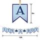 It's a Boy Baby in Bloom Baby Shower Clothespin Pennant Banner, 12ft