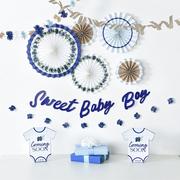 Baby in Bloom Baby Shower Room Decorating Kit, 11pc