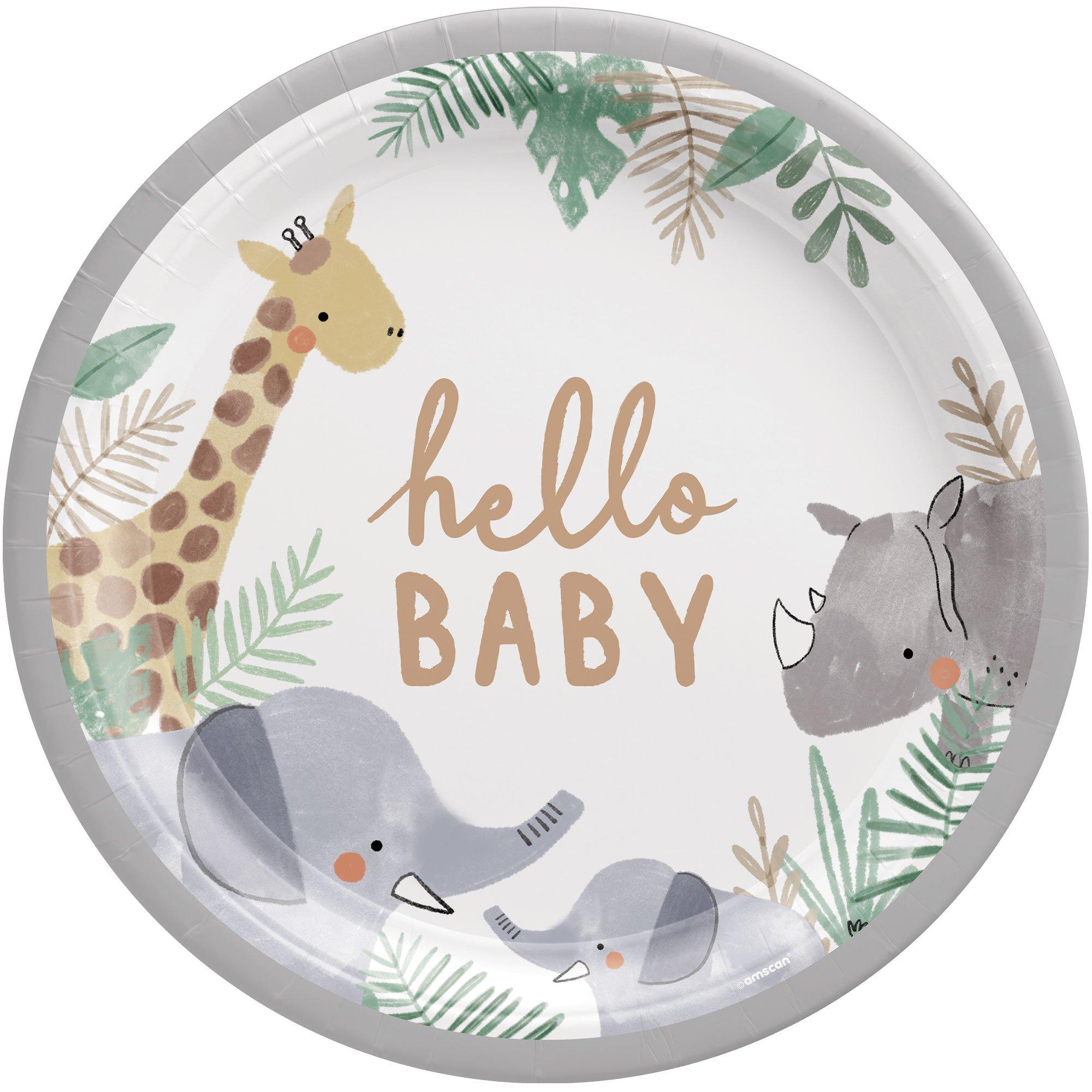 Baby shower shop paper plates