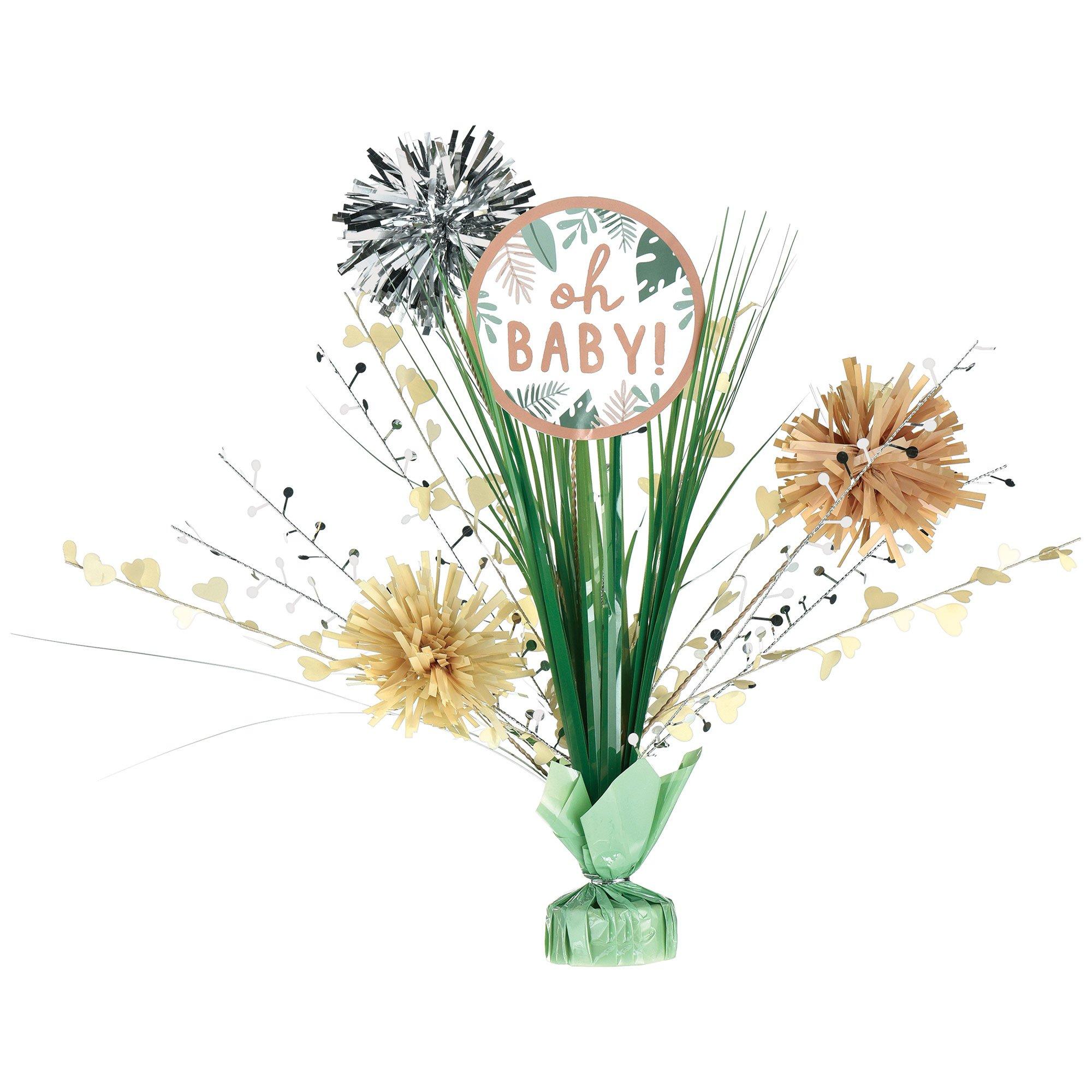 Oh Baby Soft Jungle Baby Shower Spray Centerpiece, 18in