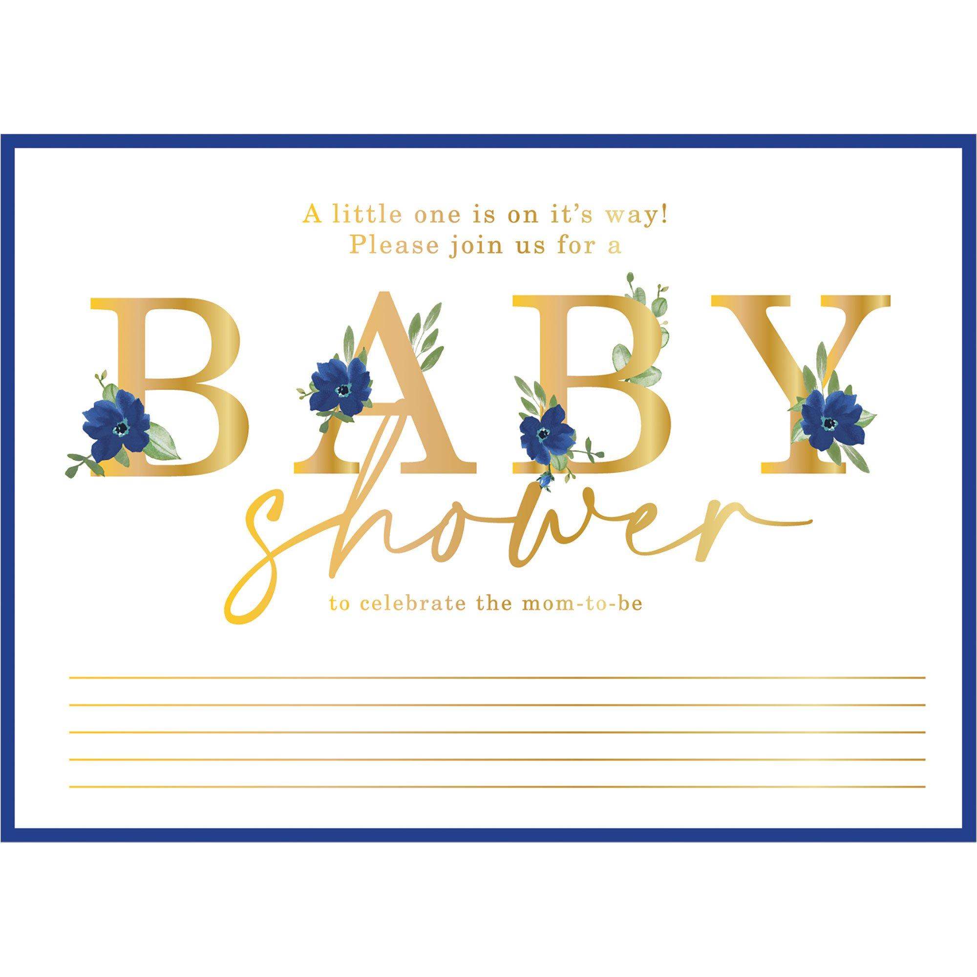 Bloomful Shower Baby Shower Invitation