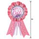 Pink It's a Girl Confetti Shake Baby Shower Award Ribbon