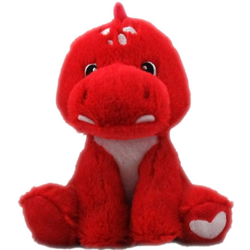 Red Valentine's Day Dinosaur Plush,  | Party City