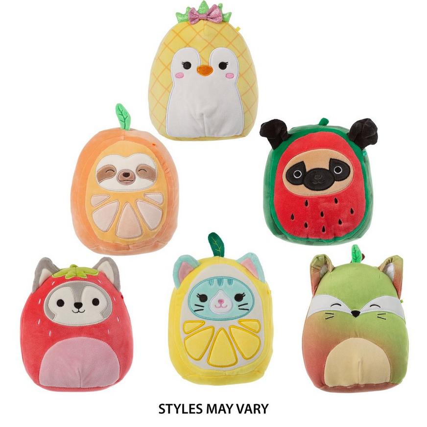 Squishmallows Summer Fruit Costumes Collection, 7in