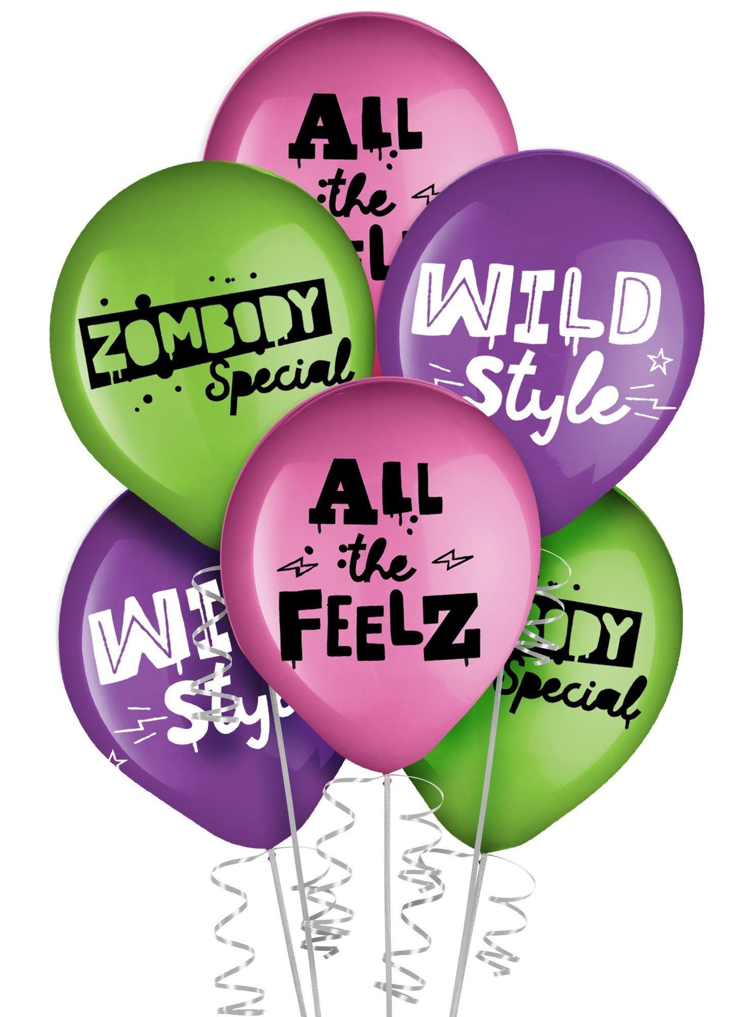  amscan Foil Balloons, for Disney Zombies 3 Party Collection,  Party Accessory, Multicolor, 5th Birthday : Home & Kitchen