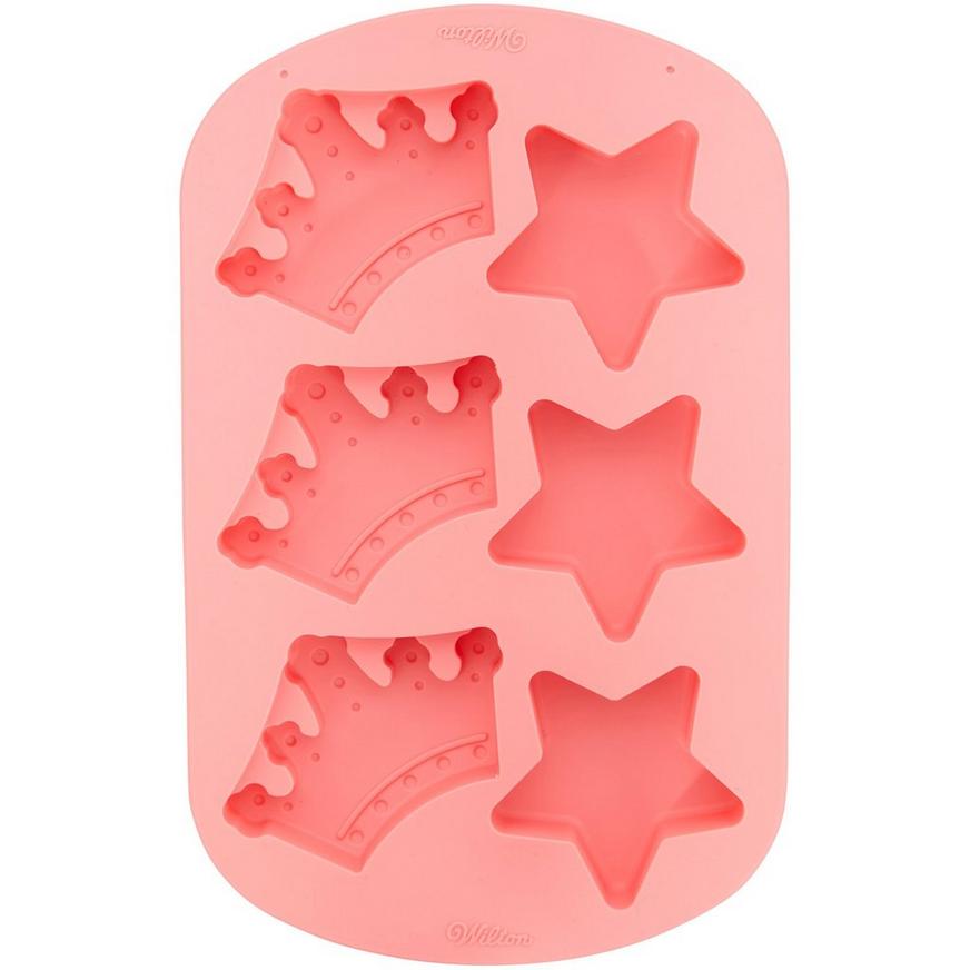 Silicone Star and Crown Baking Mold